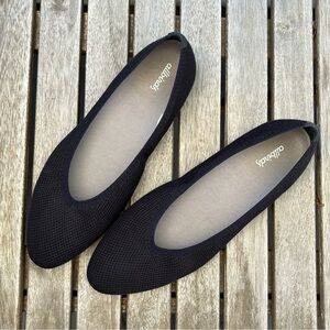 All Birds Black Treebreezer Pointed Toe Flats